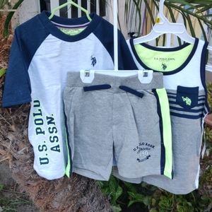 U.S. polo Assn. 3 piece set size M (5/6